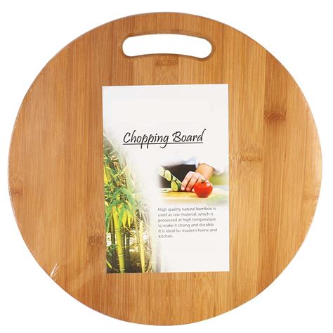 Buy Dhyani Creation Natural Bamboo Wood Chopping Cutting Board ...