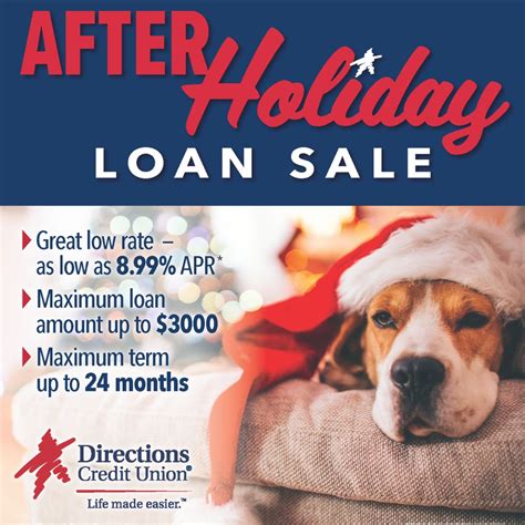 Directions low rate After Holiday Loan is the affordable option to pay ...