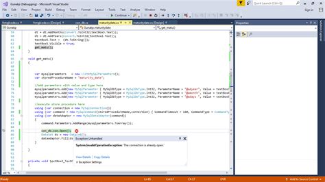 How to Use MySQL Stored View in C 的图像结果