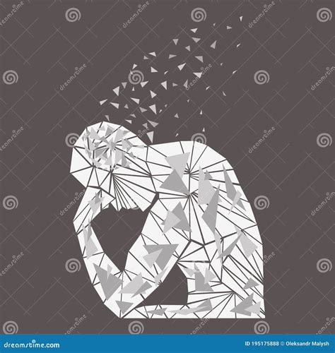 Thinker silhouette man editorial stock photo. Illustration of silhouete - 195175888