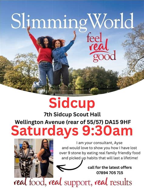 Slimming World Pay Day Offer , 7th Sidcup Scout Hall, Rear of 55 ...