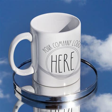 Custom Logo Coffee Mug, Custom Your Company Logo Here Mug, Personalized ...