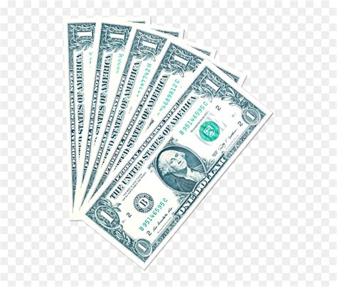 Transparent 100 Dollar Bills Clipart - Fan Of One Dollar Bills, HD Png ...