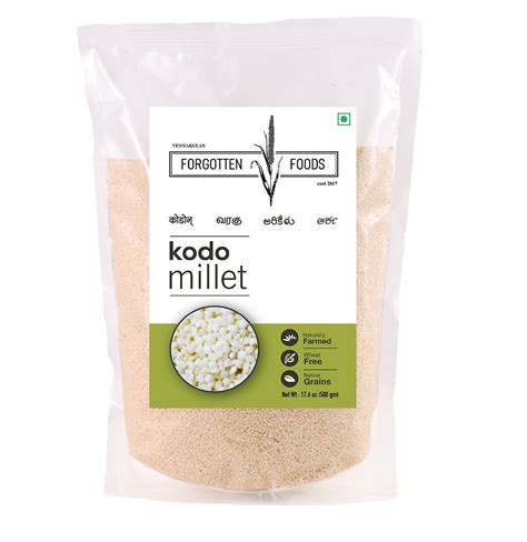 Forgotten Kodo Millet Whole Grains - 900g | Prakruti Farms