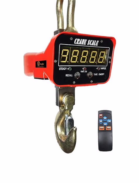 VOLTZ Lifting Crane Scale Digital 6600lb/3000Kg Digital Hanging Scale ...