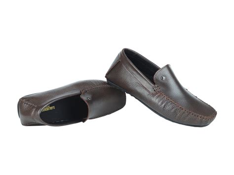 Mens leather loafer shoe 993540 – SREELEATHERS