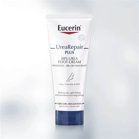 UreaRepair PLUS 10% Urea Foot Cream | for very dry, rough feet | Eucerin