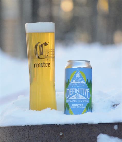 Contee Kölsch Style Ale — Definitive Brewing Company