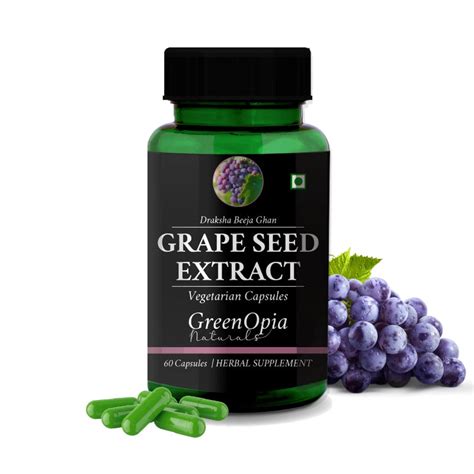 Grape Seed Extract Capsules – Antioxidant & Skin Support | GreenOpia ...