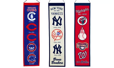 MLB 32"x8" Heritage Banner | Groupon Goods