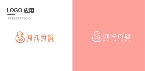 创意大象logo标志母婴商标设计图片下载_红动中国