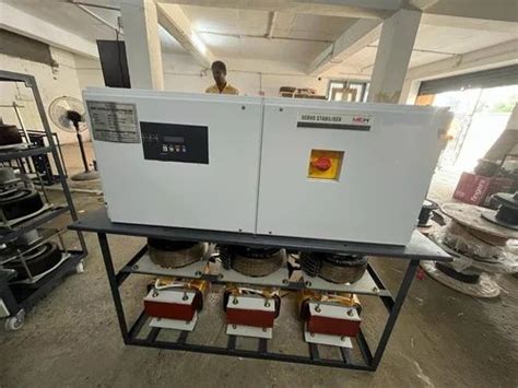 Three Phase Oil Cooled Servo Voltage Stabilizer - 150 KVA Oil Cooled ...