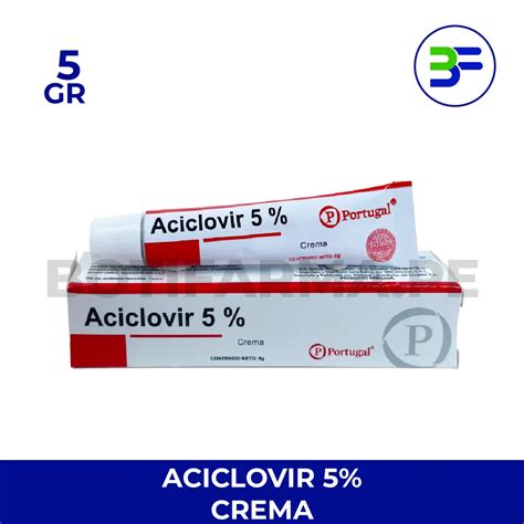 Aciclovir 5% Crema 5 G | Tratamiento Tópico | Delivery Lima