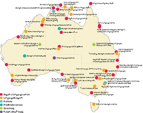 Aboriginal Australians Map