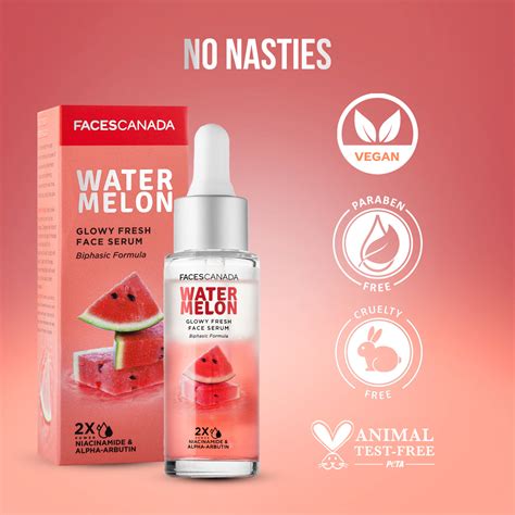 Water Melon Glowy Fresh Face Serum – Faces Canada