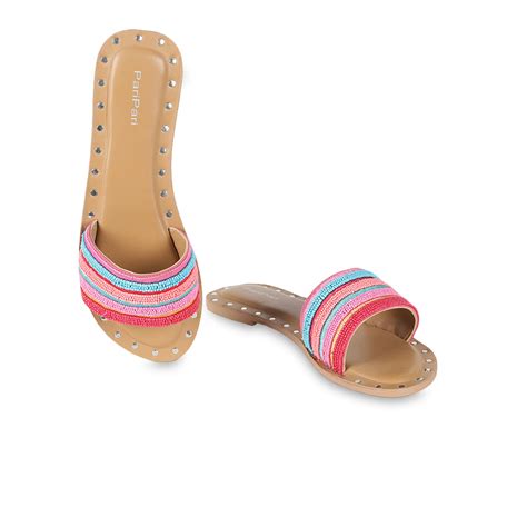 Funky Streak Sandals for Ladies-PariPari Life