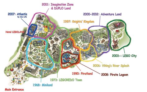 Tourist Map Of Billund Denmark