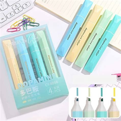 Buy Japanese Stationery - Dopamine Color Highlighter Set Online in India