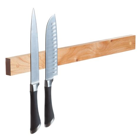 Oak Magnetic Wall Knife Holder (Classic Collection) - Heirloom Products®
