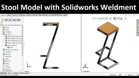 Image result for Arm Stool SolidWorks