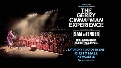 The Gerry Cinna-Man Experience + SAM ofFENDER + NG High Flying Carpets ...