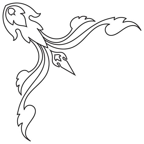 Thai corner pattern elegant border for decoration 26999442 Vector Art ...