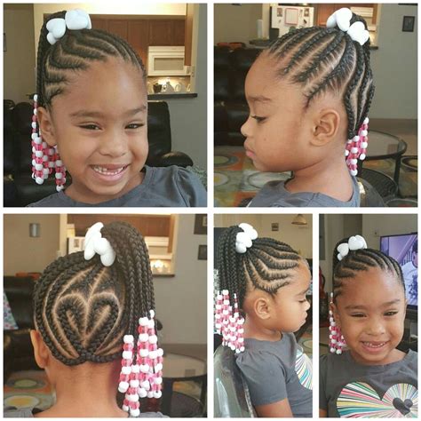 Heart Braid Hairstyles For Kids