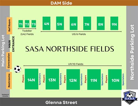 Field Maps :: San Angelo Soccer Association