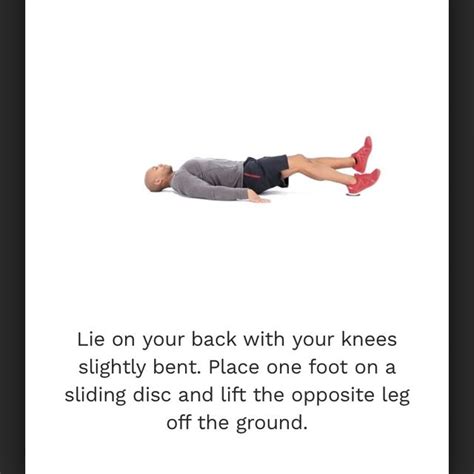 Hamstring Slider Single Leg 的图像结果