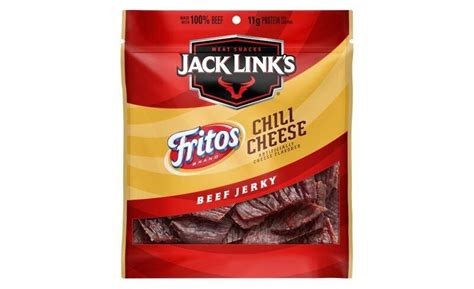 Cheesy Snack-Flavored Beef Jerkys : Jack Link's Fritos Chile Cheese Jerky