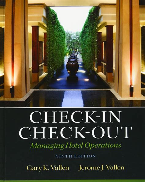 Buy Check-in Check-Out: Managing Hotel Operations Book Online at Low ...