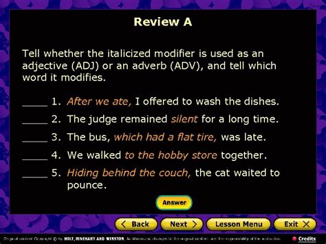 Image result for Parallel Adjectives as Modifiers