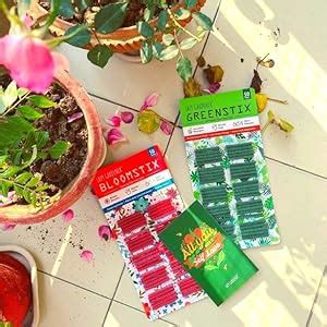 Lazy Gardener Plant Food Sticks Trial Pack 1 GreenStix + 1 BloomStix ...