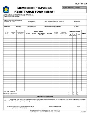 PH HQP-PFF-053 2016-2026 - Fill and Sign Printable Template Online