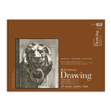 Strathmore 400 Series Smooth Surface Drawing Pad - 18'' x 24'', 24 ...