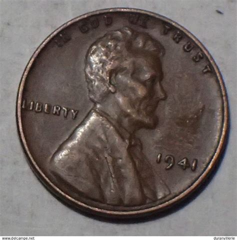 EDICIONES FEDERALES - Monnaie, USA - One cent 1941 LINCOLN. US ww2