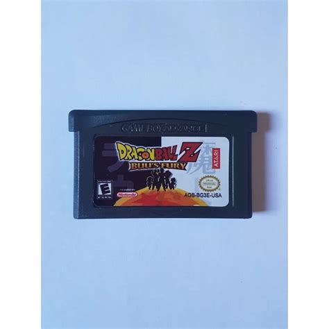 Dragon Ball Z Buu's Fury Game Boy Advance Gba Nds Lite - Escorrega o Preço