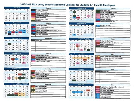 Pitt County Schools Calendar 2024 - Schoolcalendars.net