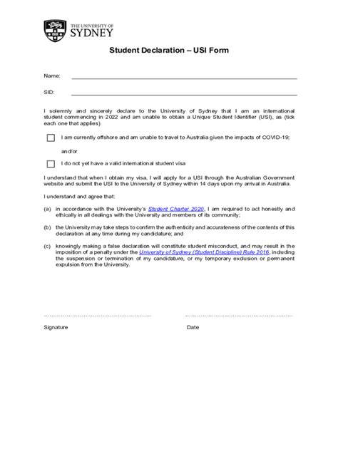 Image result for Statement Declaration Form