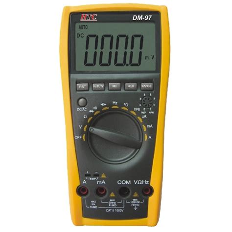 HTC DM-97 Digital Autoranging TRMS Multimeter