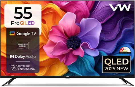Kevin 140 cm (55 inches) 4K Ultra HD Smart LED TV KN55UHD-PRO (Black ...