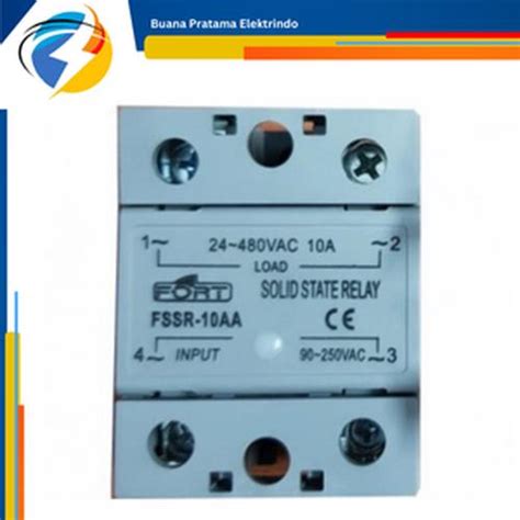 Jual Solit State Relay AC-AC 10A 3 Phase 90-250VAC FTSSR-10AA Merk Fort ...