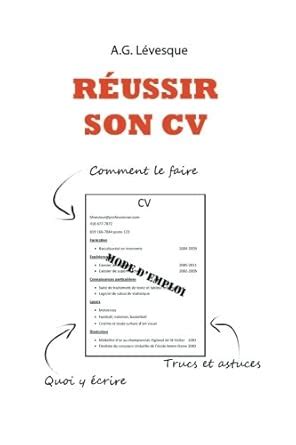 Buy Reussir son CV: Comment faire un curriculum vitae: Volume 1 Book ...