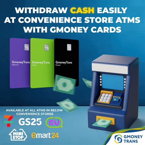 gmoneytrans | Withdraw cash 💸 anytime, anywhere! Use your GmoneyTrans card 💳 at any CU, GS25, 7 ...