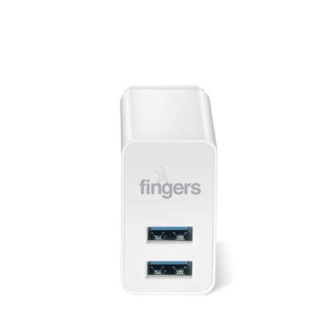 FINGERS PA0503A Power Adapter | Dual USB