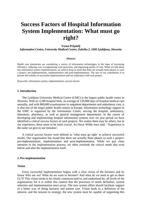 Hospital Information System Implementation Process 的图像结果