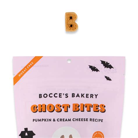 Bocce's Bakery Halloween Ghost Bites Dog Treats - Hala's Paws