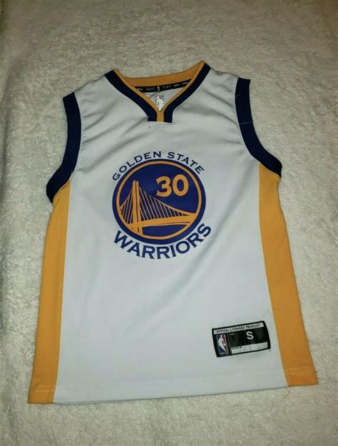 NBA Golden State Warriors Steph Curry Youth Size Small Jersey | #3895193329
