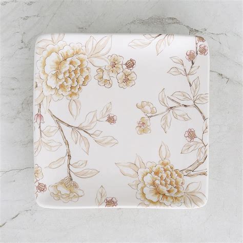 Buy Alora Stoneware Floral Print Appetizer Plate - 15cm from Home ...