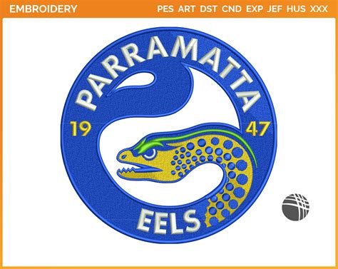 Parramatta Eels - 2011, National Rugby League, Misc. Sports Embroidery ...